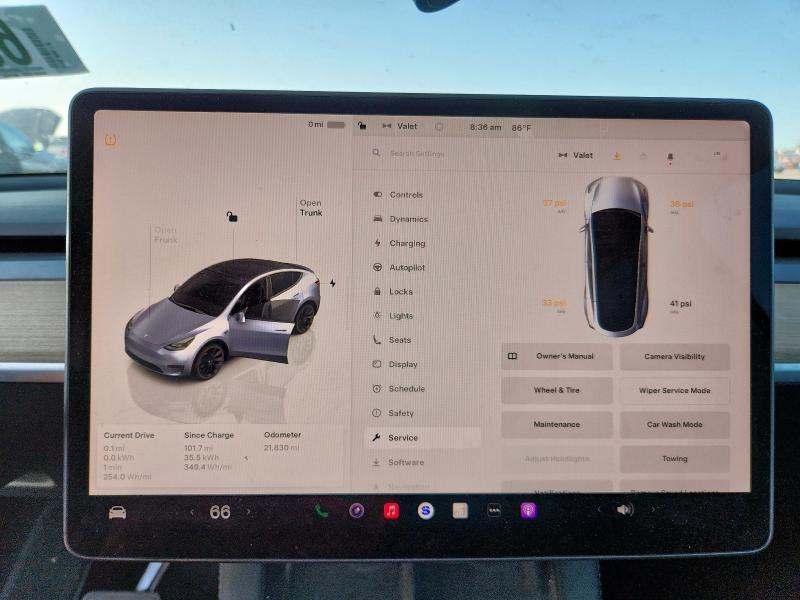 7SAYGDED5SA359074 - 2025 TESLA MODEL Y Gümüş foto 9