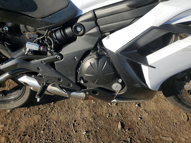 JKAEXEE1XDDA08943 - 2013 KAWASAKI EX650 E WHITE photo 7