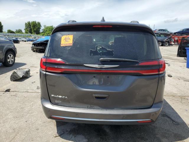 2C4RC1BG8NR136453 - 2022 CHRYSLER PACIFICA TOURING L GRAY photo 6