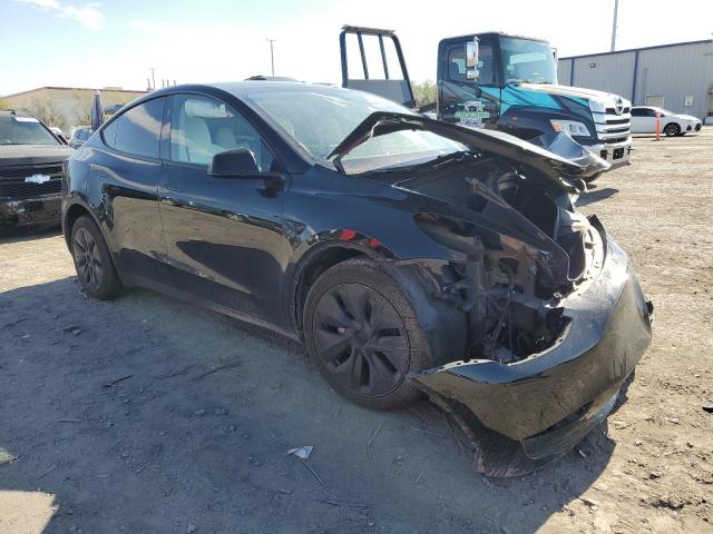 7SAYGDED0RF165551 - 2024 TESLA MODEL Y Czarny zdjęcie 4