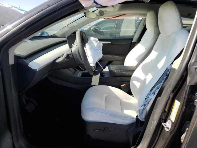 7SAYGDED0RF165551 - 2024 TESLA MODEL Y Czarny zdjęcie 7