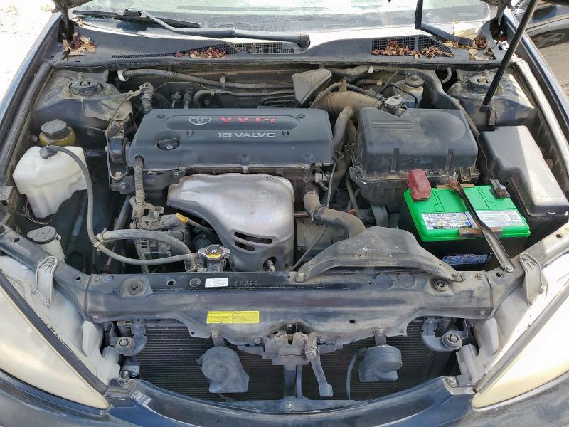 4T1BE32K64U348387 - 2004 TOYOTA CAMRY LE BLACK photo 11