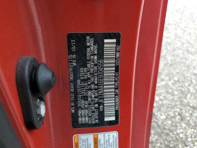 JF1ZNAA16E9704556 - 2014 TOYOTA SCION FR-S 红色 照片 12