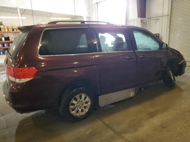 5FNRL3H60AB021233 - 2010 HONDA ODYSSEY EXL MAROON photo 3