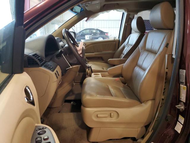 5FNRL3H60AB021233 - 2010 HONDA ODYSSEY EXL MAROON photo 7