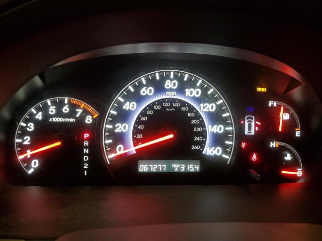 5FNRL3H60AB021233 - 2010 HONDA ODYSSEY EXL MAROON photo 9