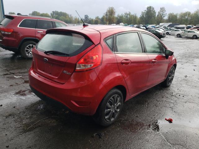 3FADP4EJ1BM132231 - 2012 FORD FIESTA SE RED photo 4