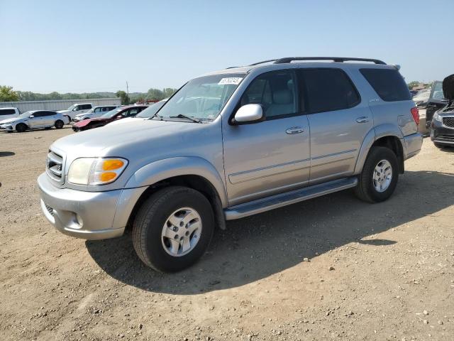 5TDBT48A91S010139 - 2001 TOYOTA SEQUOIA LIMITED SILVER photo 1