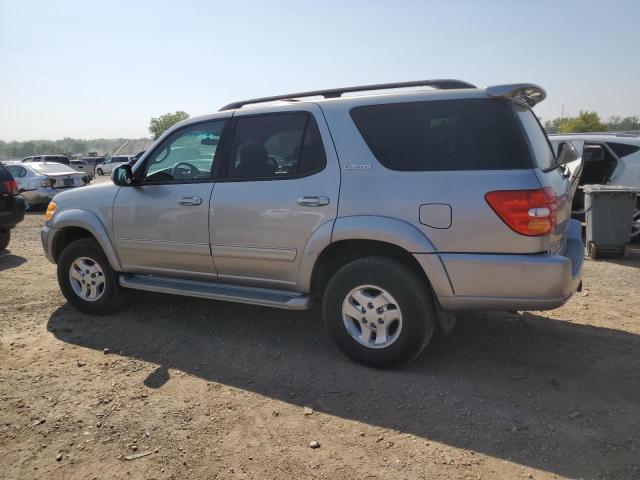 5TDBT48A91S010139 - 2001 TOYOTA SEQUOIA LIMITED SILVER photo 2