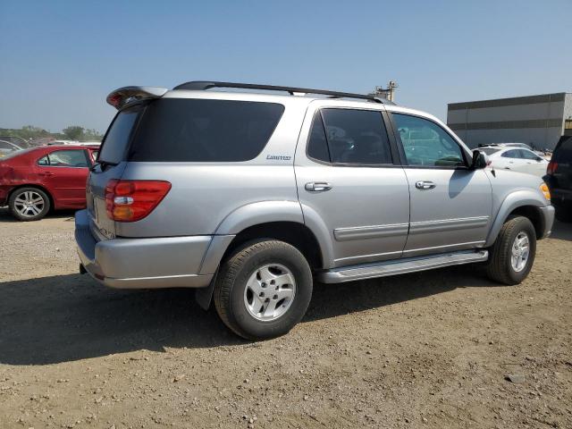 5TDBT48A91S010139 - 2001 TOYOTA SEQUOIA LIMITED SILVER photo 3