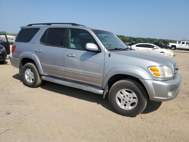5TDBT48A91S010139 - 2001 TOYOTA SEQUOIA LIMITED SILVER photo 4