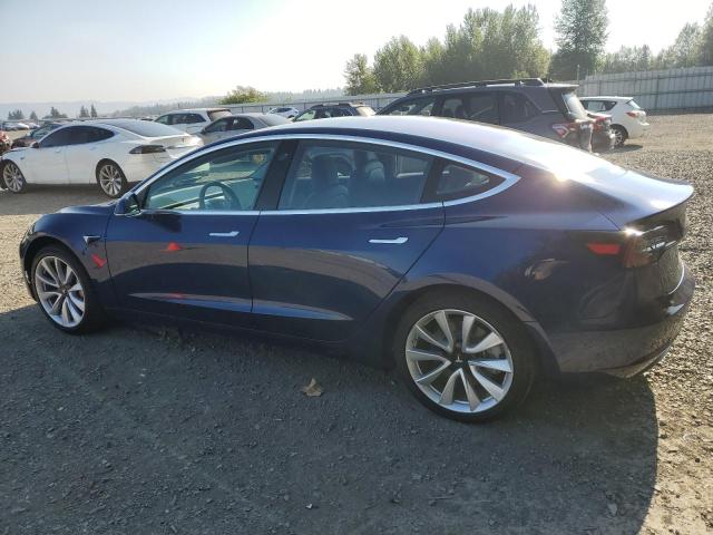 5YJ3E1EA6JF024814 - 2018 TESLA MODEL 3 أزرق صورة 2
