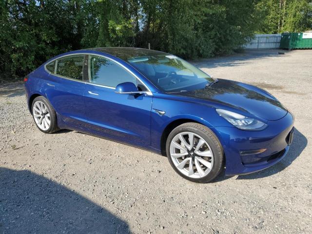 5YJ3E1EA6JF024814 - 2018 TESLA MODEL 3 أزرق صورة 4