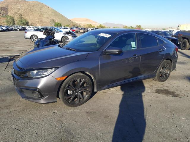 2HGFC2F89KH591150 - 2019 HONDA CIVIC SPORT GRAY photo 1