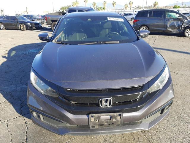 2HGFC2F89KH591150 - 2019 HONDA CIVIC SPORT GRAY photo 5