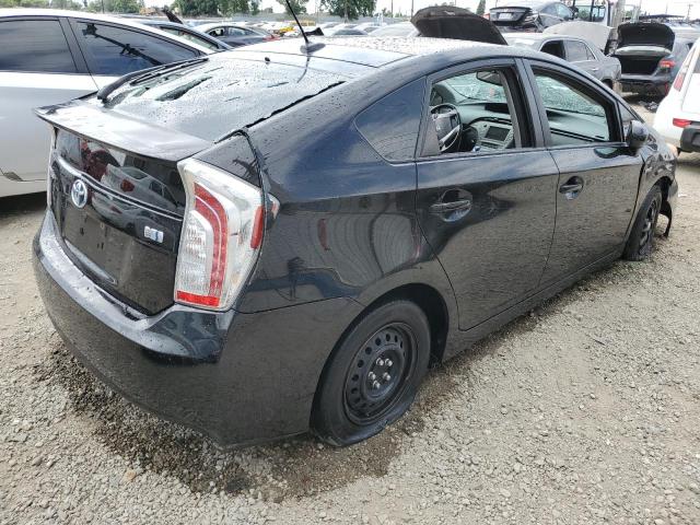 JTDKN3DU1D1729195 - 2013 TOYOTA PRIUS შავი ფოტო 3