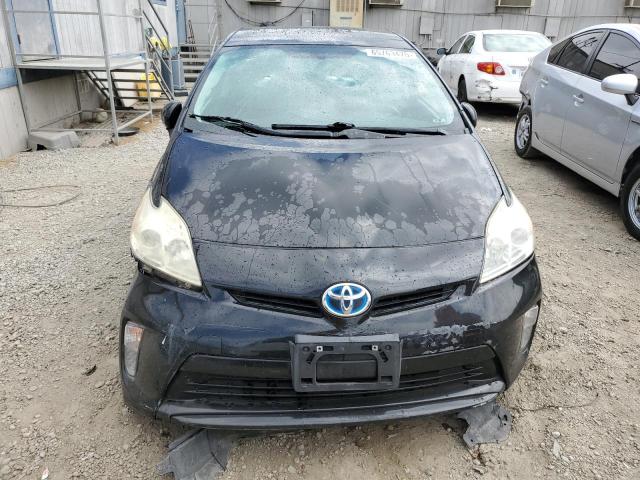 JTDKN3DU1D1729195 - 2013 TOYOTA PRIUS შავი ფოტო 5