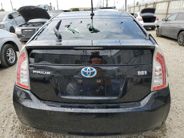 JTDKN3DU1D1729195 - 2013 TOYOTA PRIUS შავი ფოტო 6