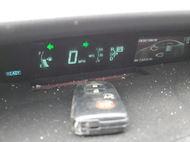 JTDKN3DU1D1729195 - 2013 TOYOTA PRIUS შავი ფოტო 9