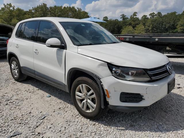 WVGAV7AX8DW534484 - 2013 VOLKSWAGEN TIGUAN S WHITE photo 4