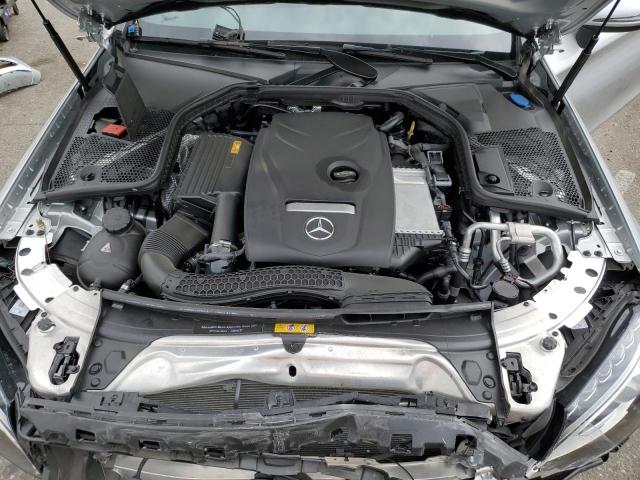 WDDWK4JB1JF749826 - 2018 MERCEDES-BENZ C 300 GRAY photo 11