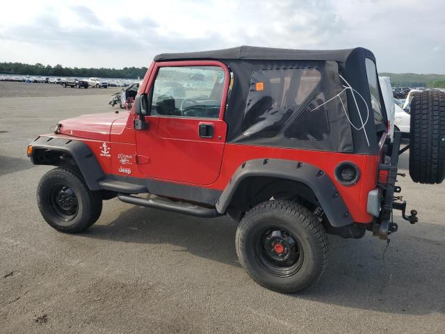 1J4FY19S0VP462631 - 1997 JEEP WRANGLER / SPORT RED photo 2