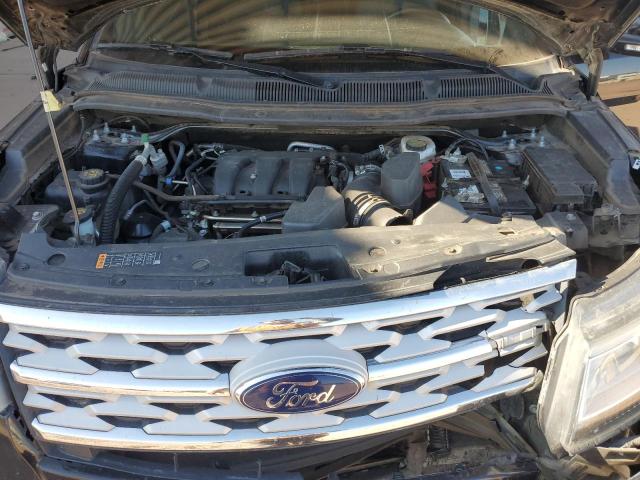 1FM5K7D86JGC29487 - 2018 FORD EXPLORER XLT Черный фото 12