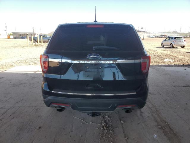 1FM5K7D86JGC29487 - 2018 FORD EXPLORER XLT Черный фото 6