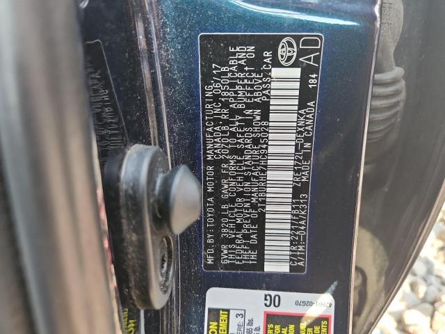 2T1BURHE7HC945028 - 2017 TOYOTA COROLLA L 绿色 照片 13