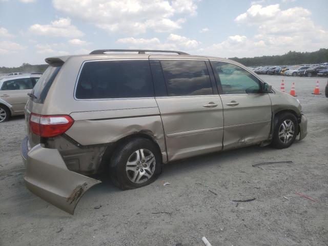 5FNRL38796B419671 - 2006 HONDA ODYSSEY EXL GOLD photo 3