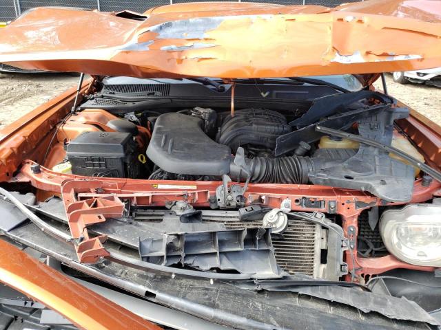 2B3CJ4DG9BH588179 - 2011 DODGE CHALLENGER ORANGE photo 11