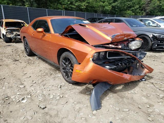 2B3CJ4DG9BH588179 - 2011 DODGE CHALLENGER ORANGE photo 4