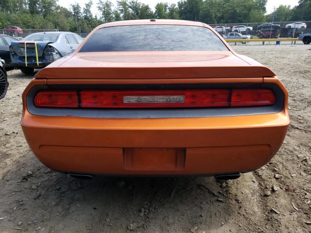 2B3CJ4DG9BH588179 - 2011 DODGE CHALLENGER ORANGE photo 6