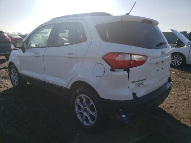 MAJ3S2GE4KC274281 - 2019 FORD ECOSPORT SE WHITE photo 3