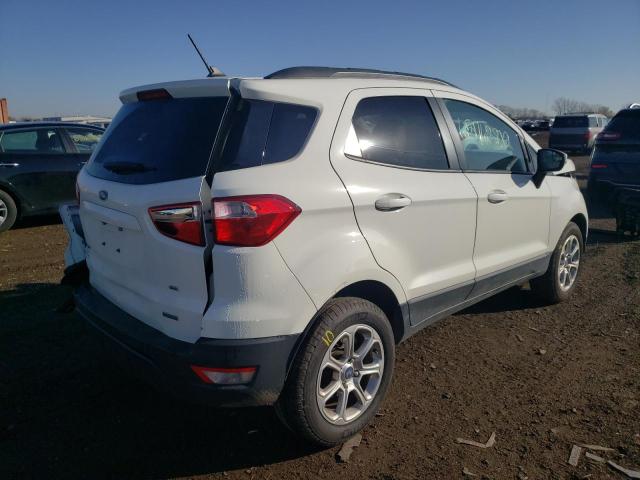 MAJ3S2GE4KC274281 - 2019 FORD ECOSPORT SE WHITE photo 4