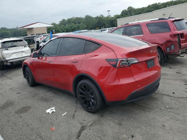 5YJYGDEE8MF228863 - 2021 TESLA MODEL Y Rouge photo 2