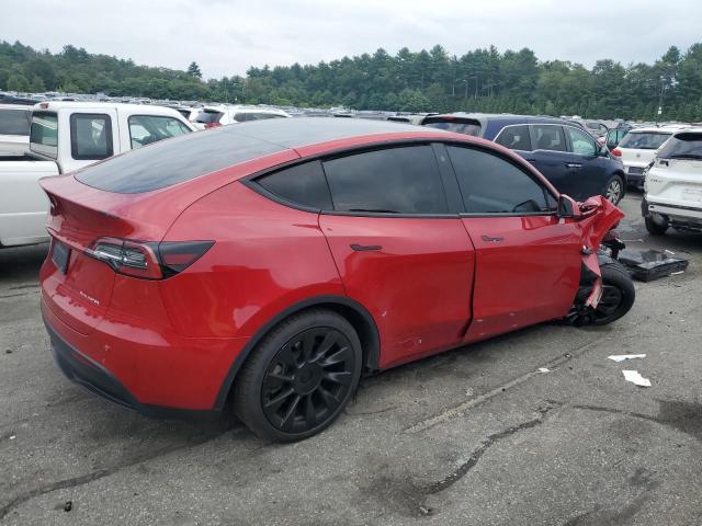 5YJYGDEE8MF228863 - 2021 TESLA MODEL Y Rouge photo 3