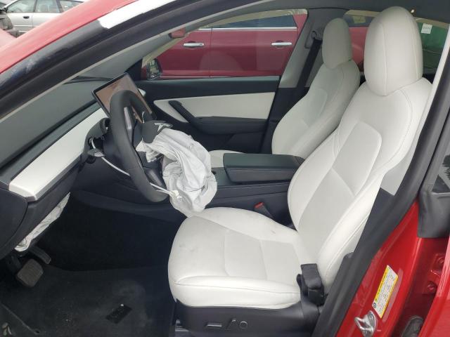 5YJYGDEE8MF228863 - 2021 TESLA MODEL Y Rouge photo 7