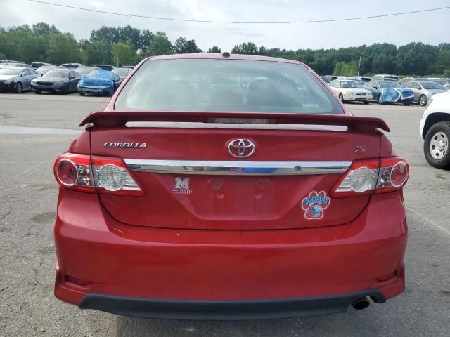 2T1BU4EE8DC109911 - 2013 TOYOTA COROLLA BASE Bordeaux photo 6