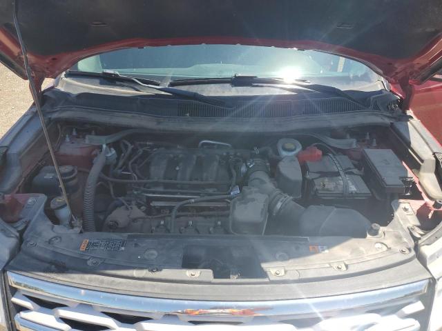 1FM5K8D86JGC48756 - 2018 FORD EXPLORER XLT 红色 照片 12