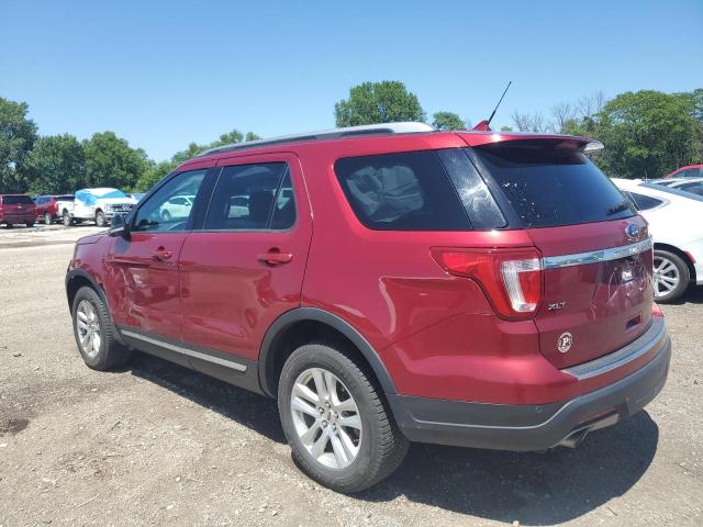 1FM5K8D86JGC48756 - 2018 FORD EXPLORER XLT 红色 照片 2