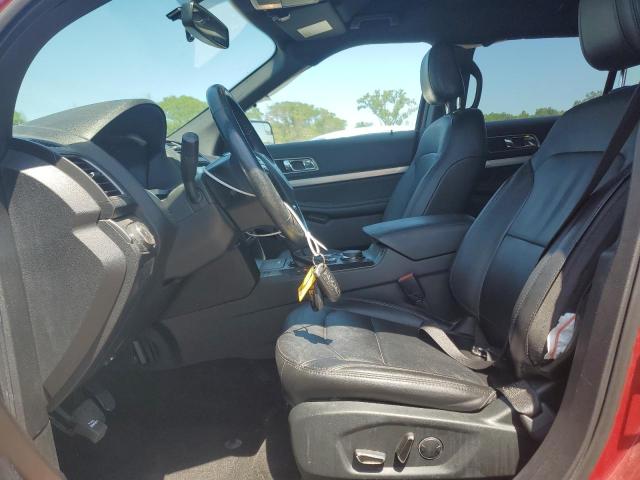 1FM5K8D86JGC48756 - 2018 FORD EXPLORER XLT 红色 照片 7