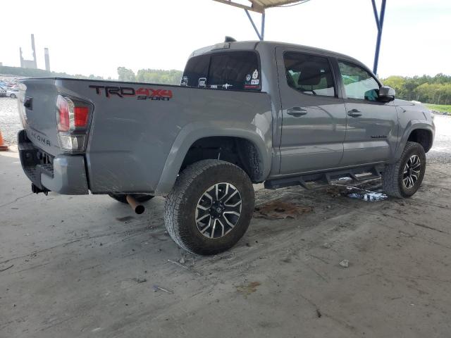 3TMCZ5AN2LM345350 - 2020 TOYOTA TACOMA DOUBLE CAB GRAY photo 3