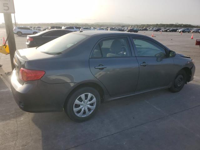 2T1BU4EE5AC502633 - 2010 TOYOTA COROLLA BASE GRAY photo 3