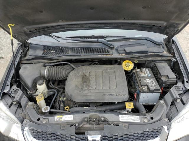 2C4RDGCG5KR751004 - 2019 DODGE GRAND CARAVAN SXT Қара фото 12