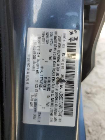 JM1GL1VM7J1309001 - 2018 MAZDA 6 TOURING Niebieski zdjęcie 12