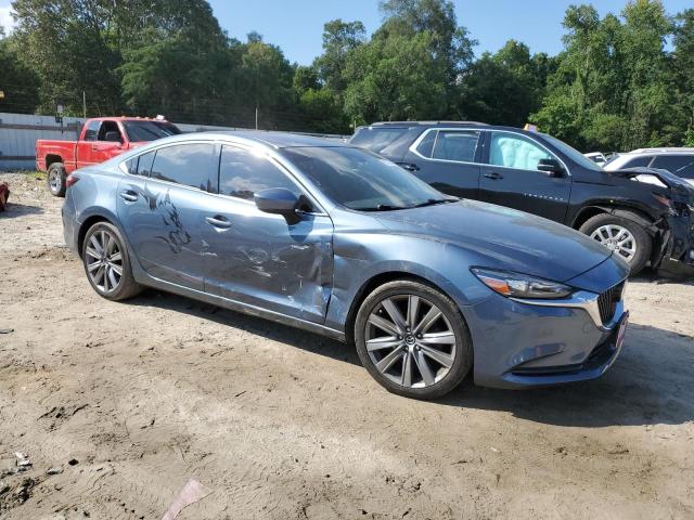 JM1GL1VM7J1309001 - 2018 MAZDA 6 TOURING Niebieski zdjęcie 4
