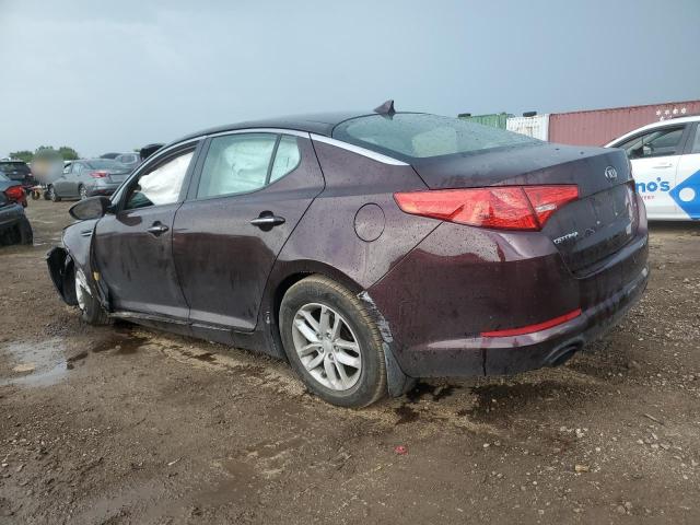 5XXGM4A77DG201615 - 2013 KIA OPTIMA LX BURGUNDY photo 2