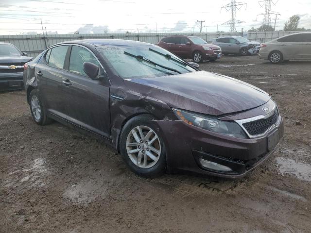 5XXGM4A77DG201615 - 2013 KIA OPTIMA LX BURGUNDY photo 4