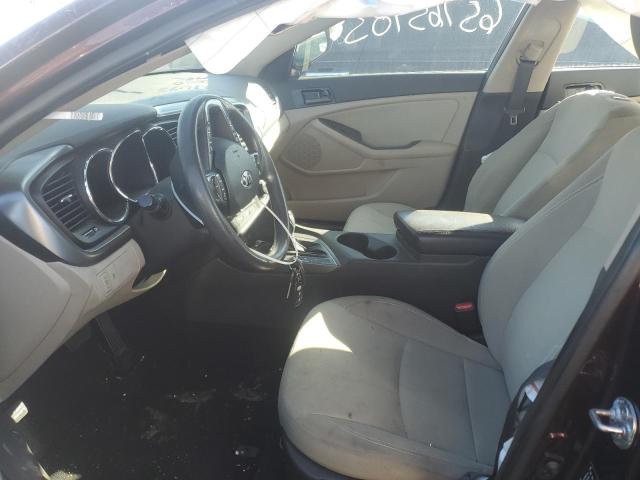 5XXGM4A77DG201615 - 2013 KIA OPTIMA LX BURGUNDY photo 7